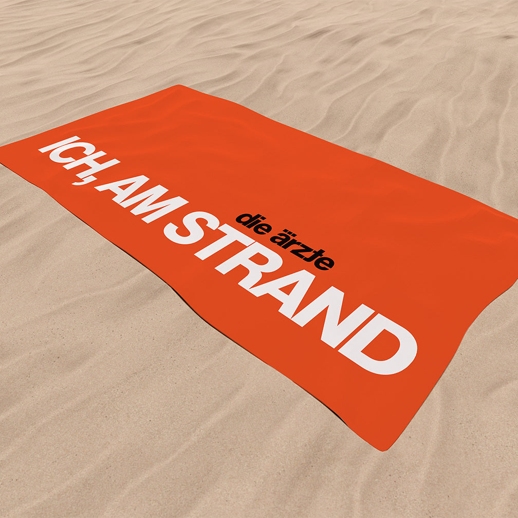Die Ärzte (ICH, AM STRAND) Handtuch