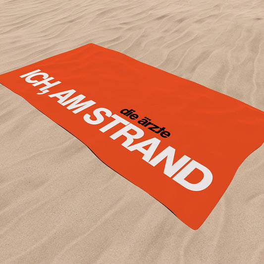 Die Ärzte (ICH, AM STRAND) Handtuch