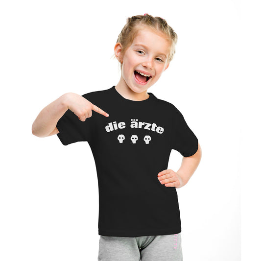 Die Ärzte (3 Totenköpfe) Kinder Shirt