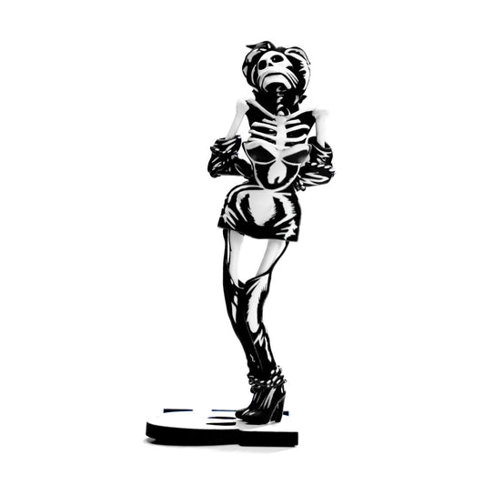 Die Ärzte (Gwendoline Skelett) Statue