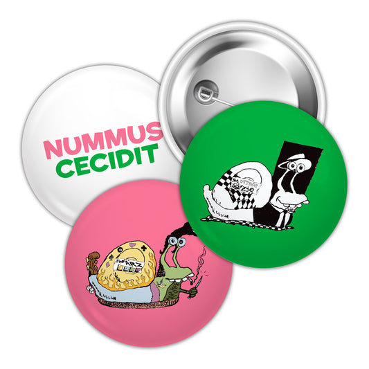 Die Ärzte (Nummus Cecedit) Button Set