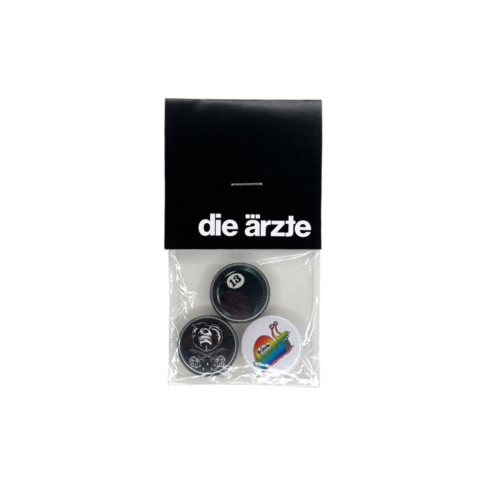 Die Ärzte (13) Button-3er-Set